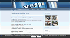 Desktop Screenshot of blog.altevespa.de